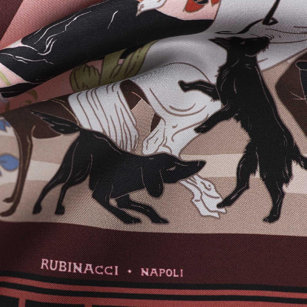 Rubinacci Pochette Artemide e Apollo mattone Offerta migliore