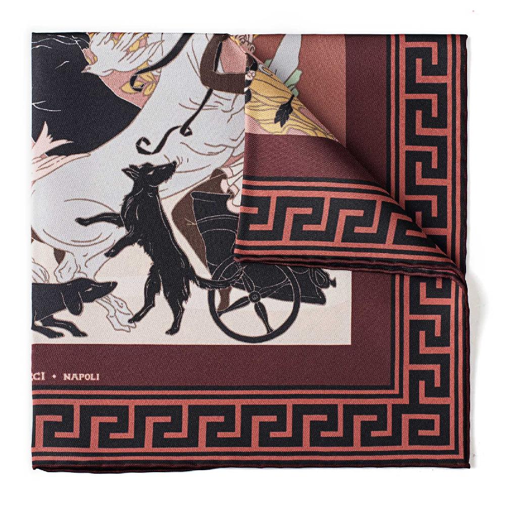 Rubinacci Pochette Artemide e Apollo bordeaux Lightning offer