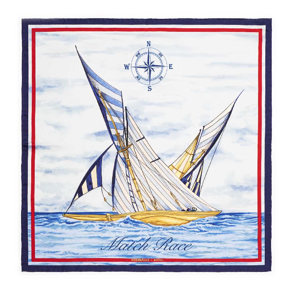 Rubinacci Pochette match race ineos team blu Nuovi prodotti