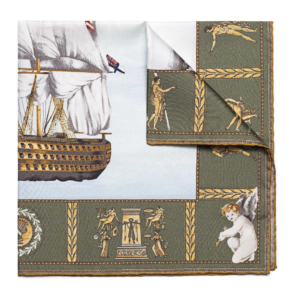 Rubinacci Pochette victory verde Super Saving Price