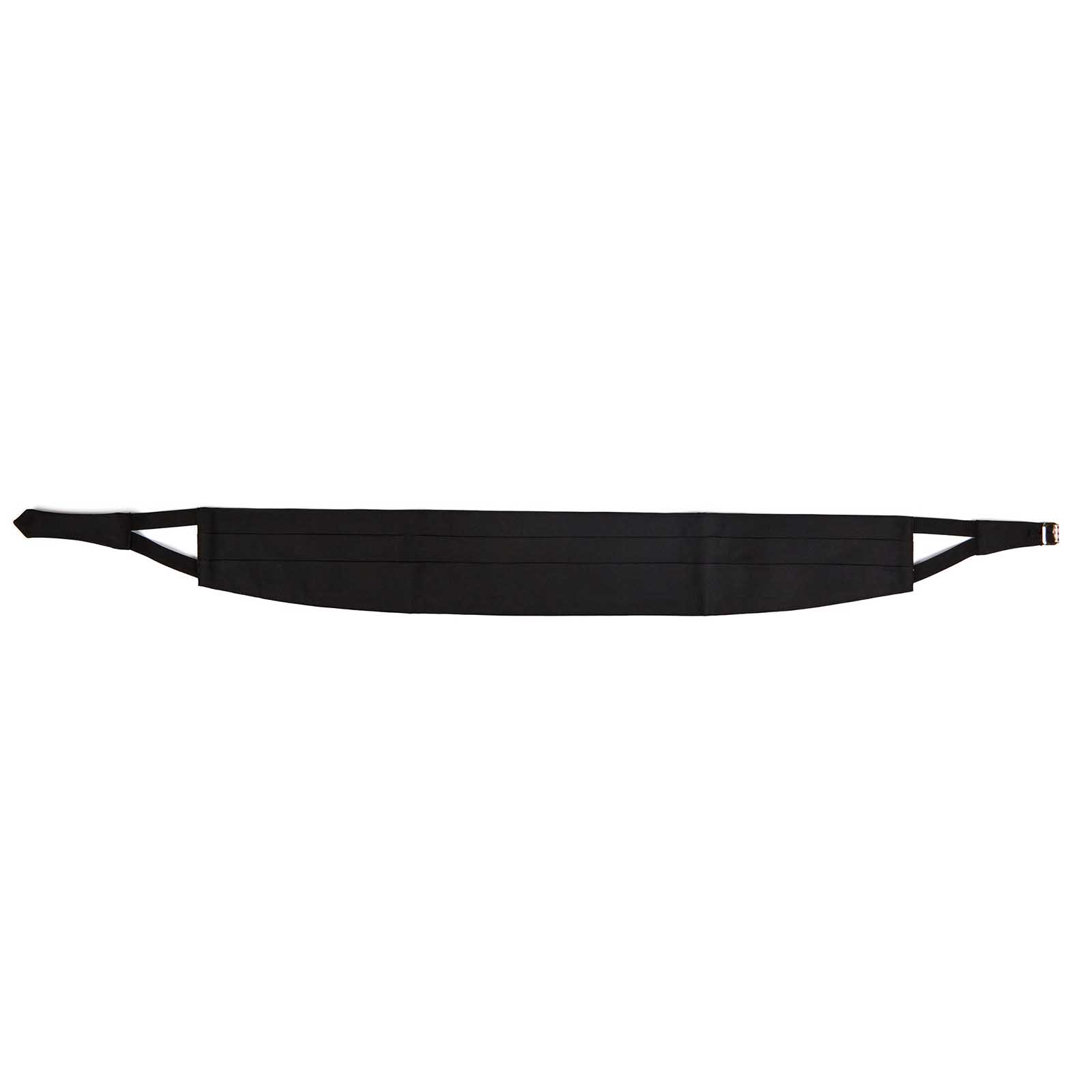 Rubinacci Fascia smoking grosgrain nero Italy