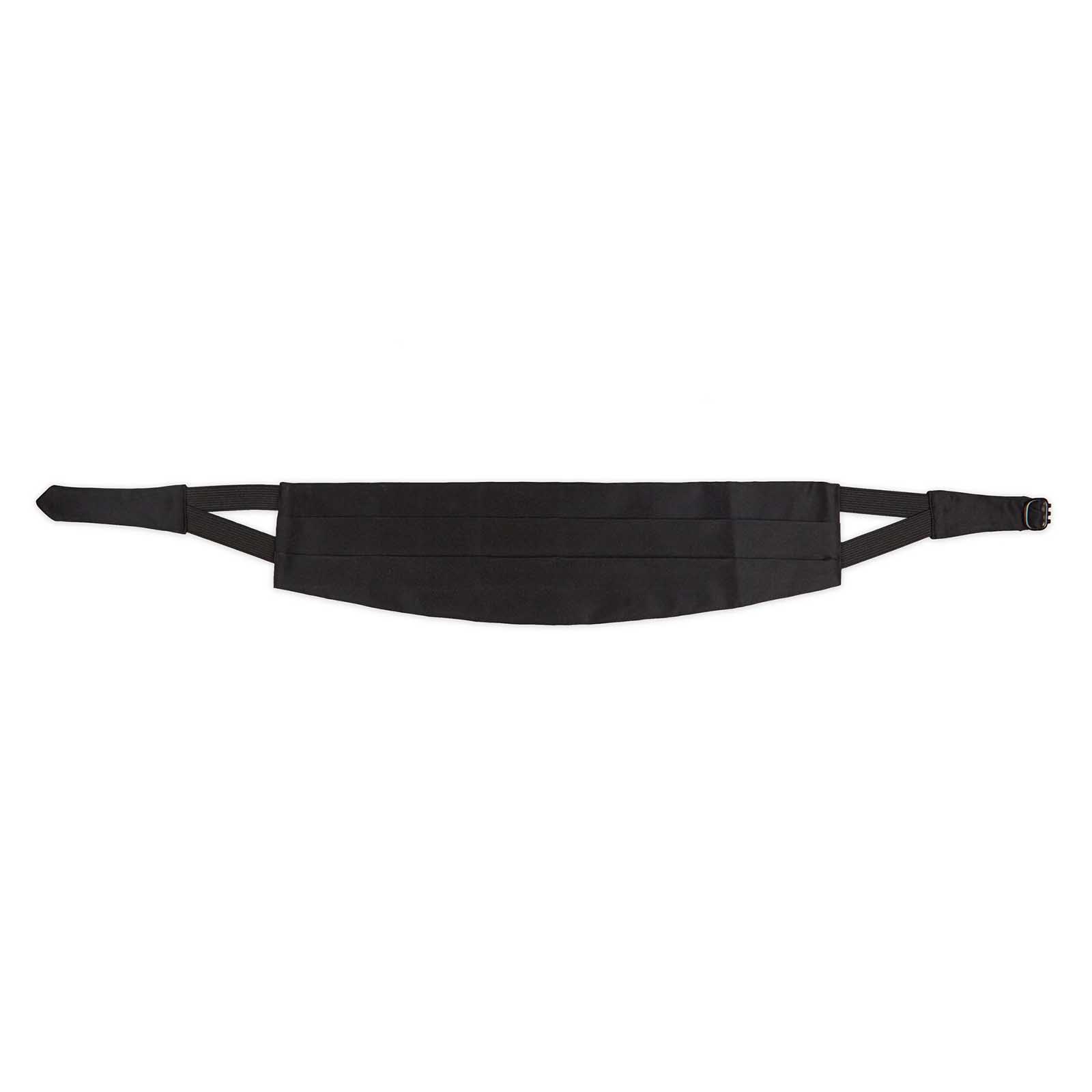 Rubinacci Fascia smoking in raso di seta nero Fino Al -60%