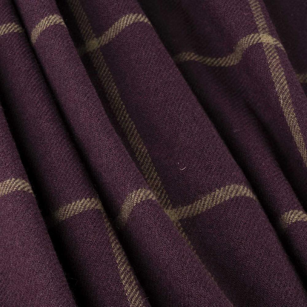 Rubinacci Sciarpa quadri bordeaux Sconto