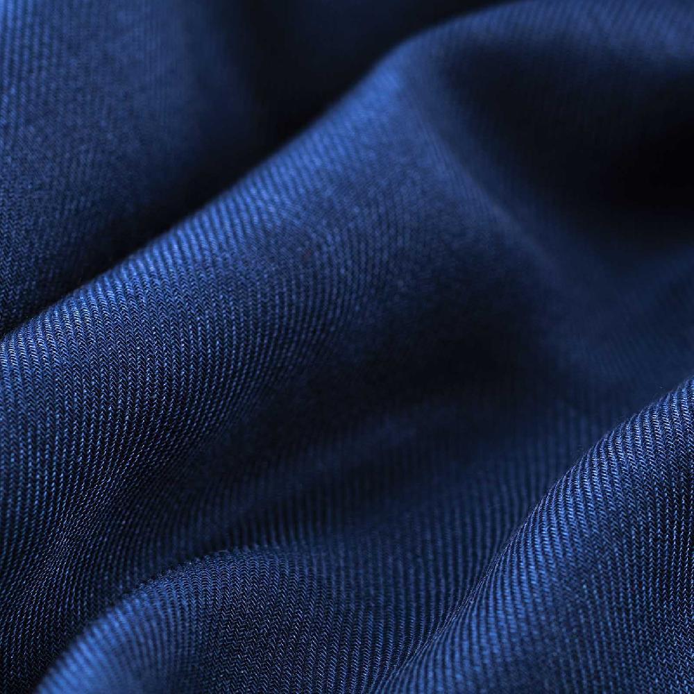 Rubinacci Sciarpa in cashmere blu indaco Vendita Calda