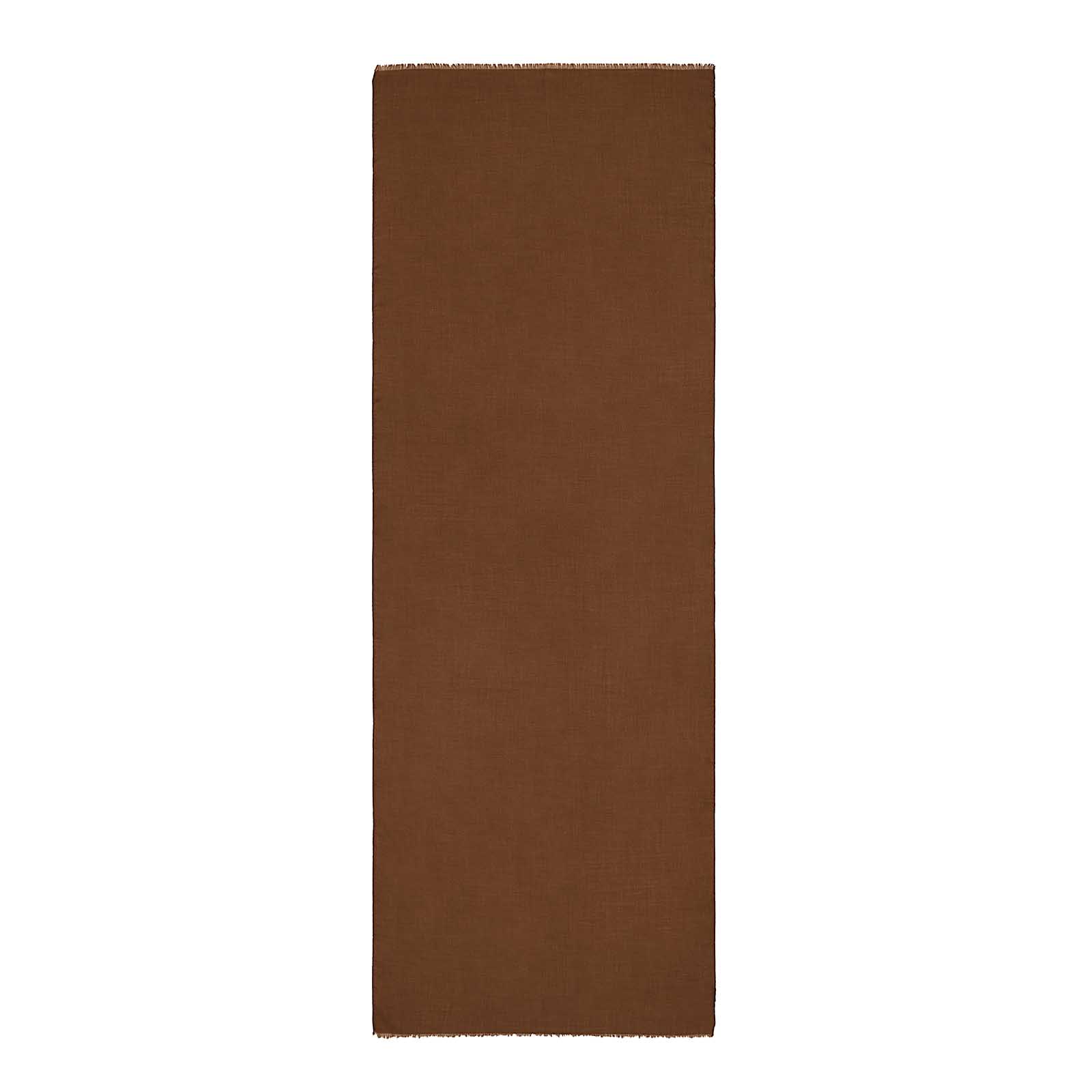 Rubinacci Sciarpa in cashmere marrone Vendita Economica