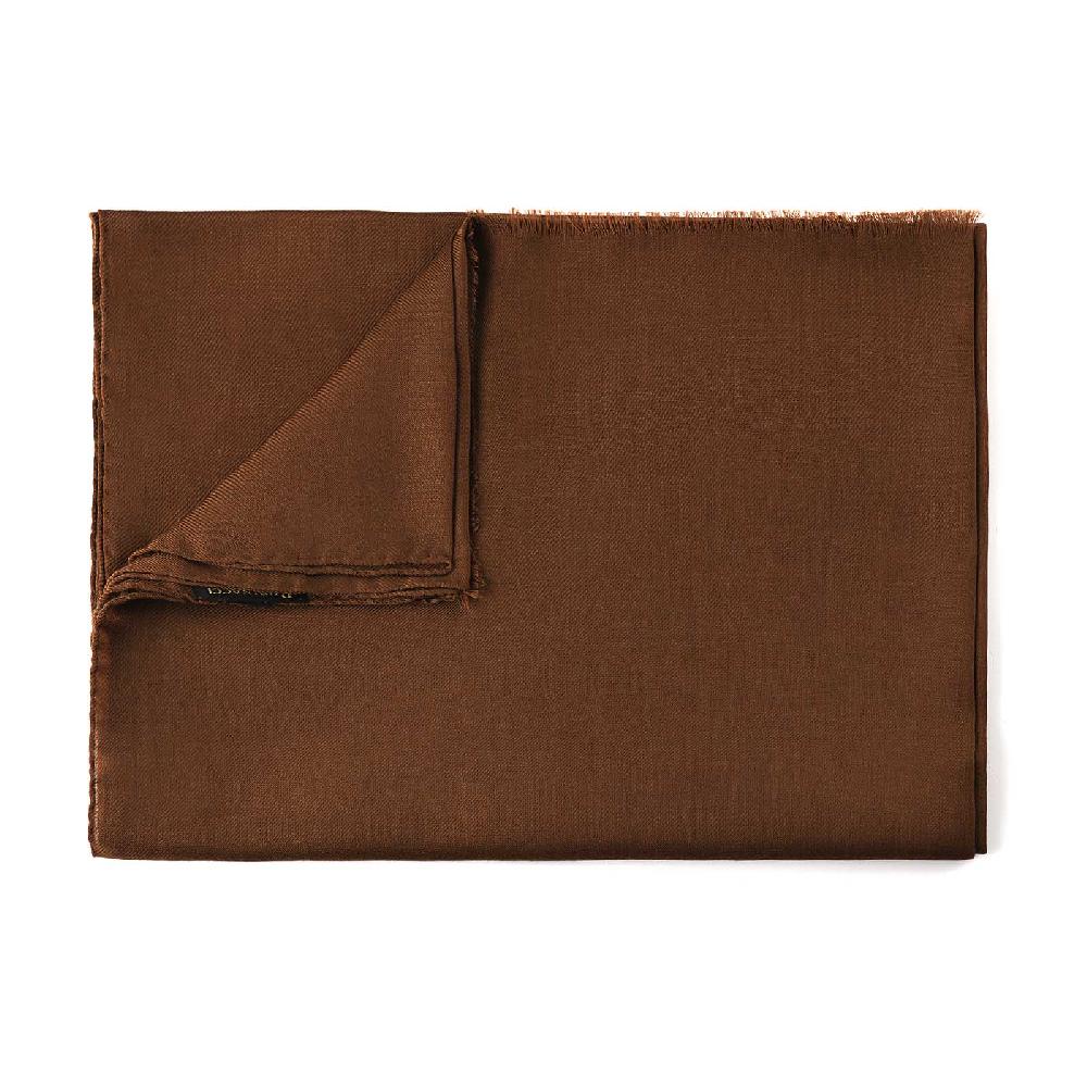 Rubinacci Sciarpa in cashmere marrone Vendita Economica