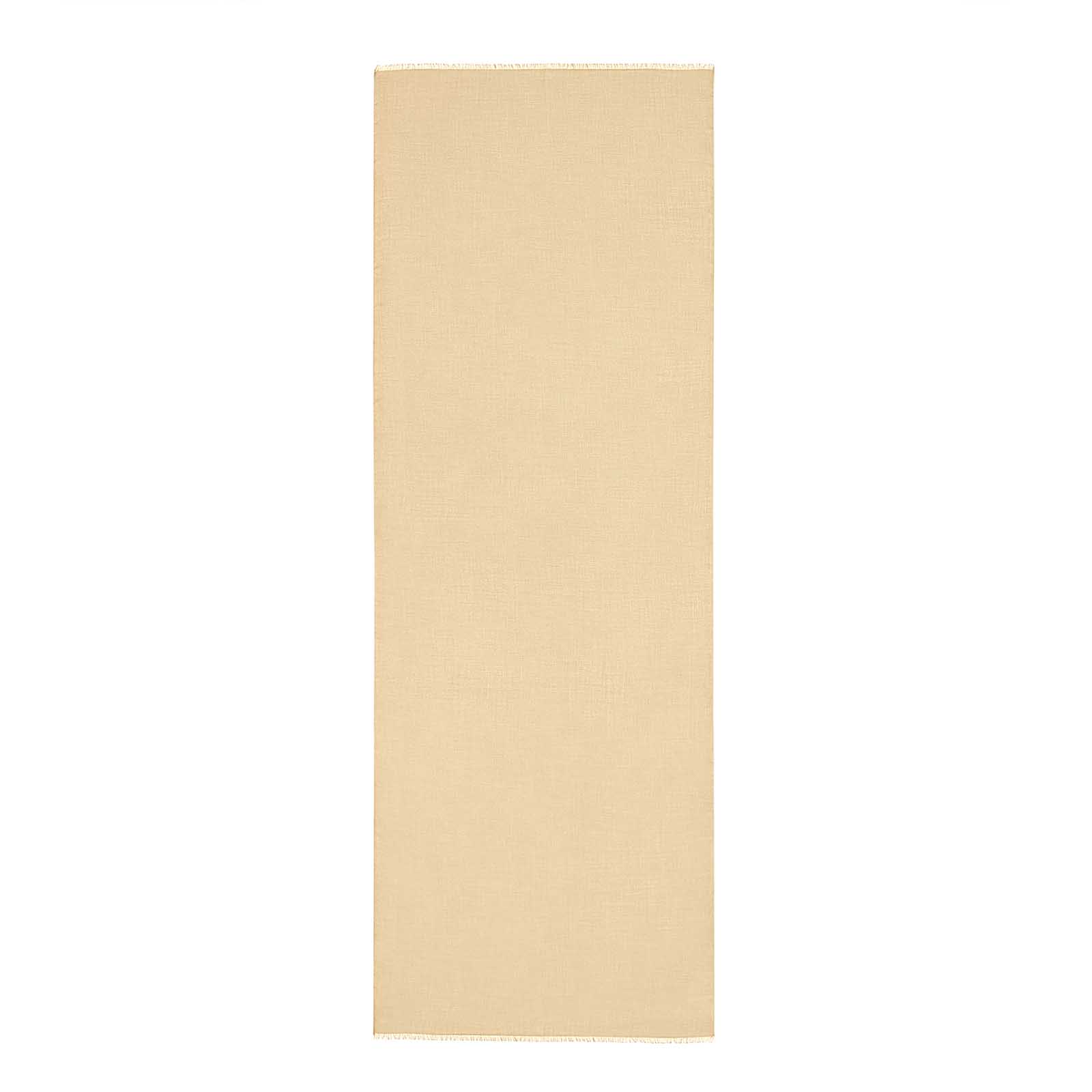 Rubinacci Sciarpa in cashmere ecru Saldi Di Fabbrica