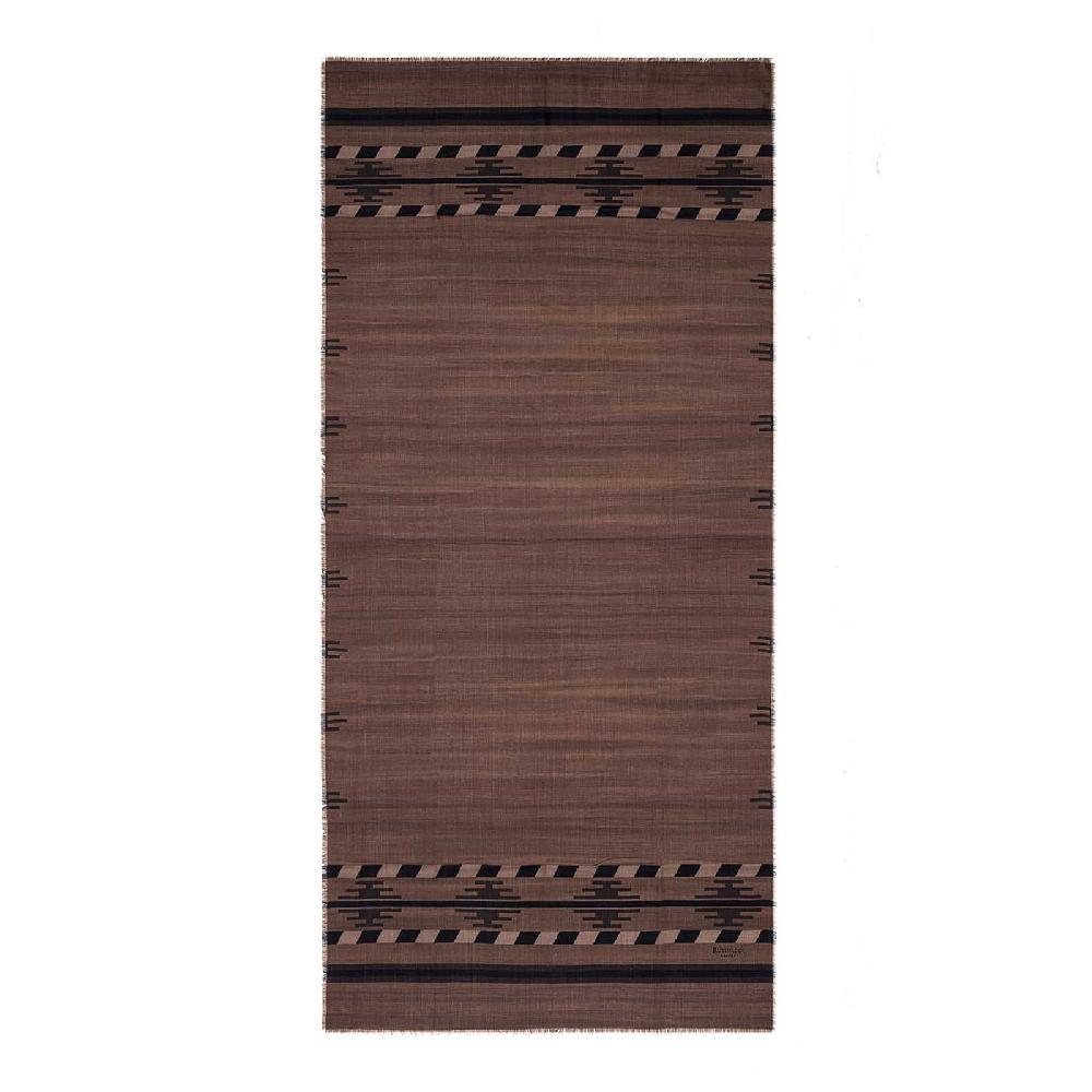 Rubinacci Sciarpa hopi marrone Moda