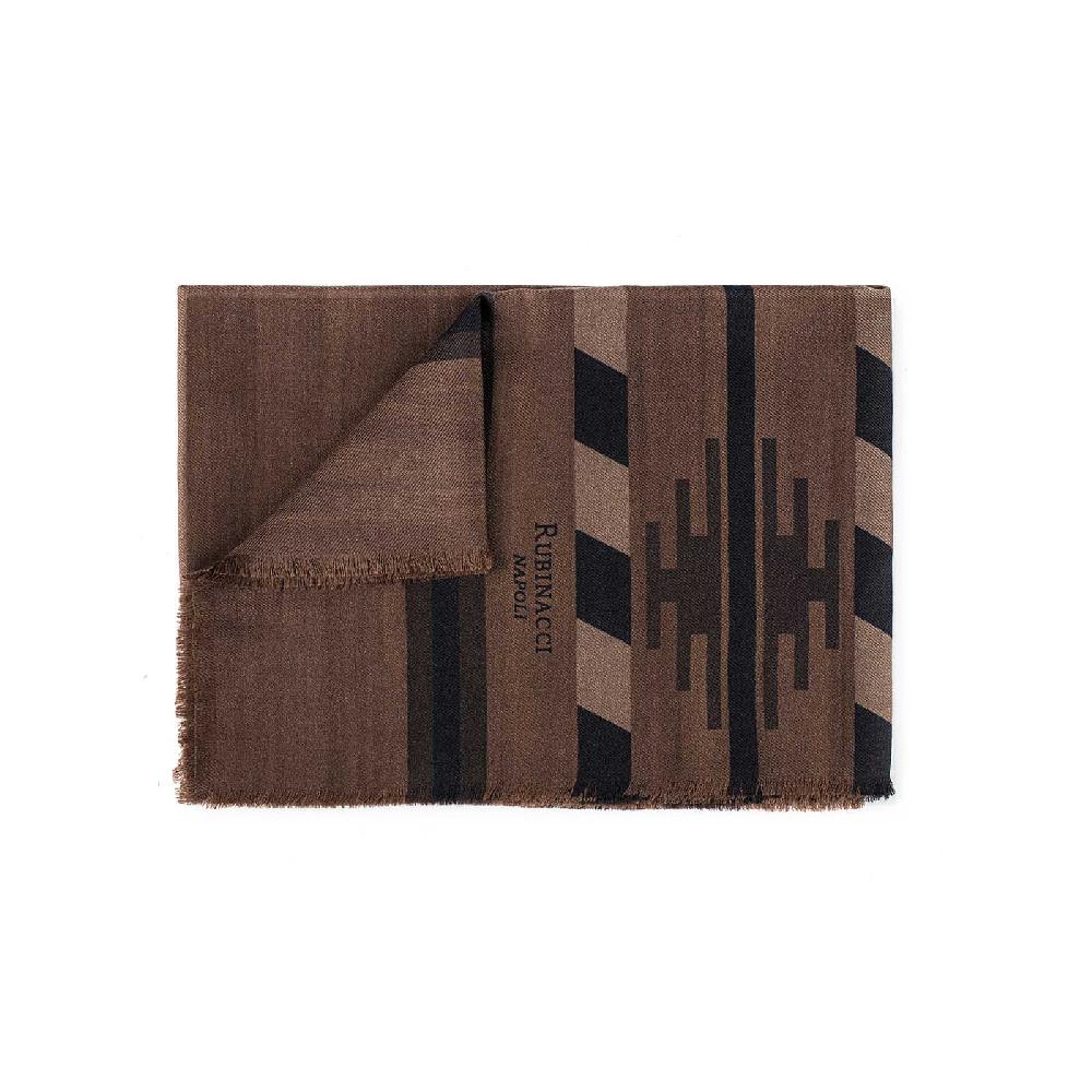Rubinacci Sciarpa hopi marrone Moda