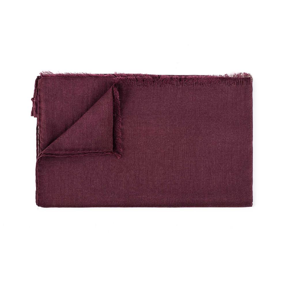 Rubinacci Sciarpa in cashmere vino Sconto di tempo limitato