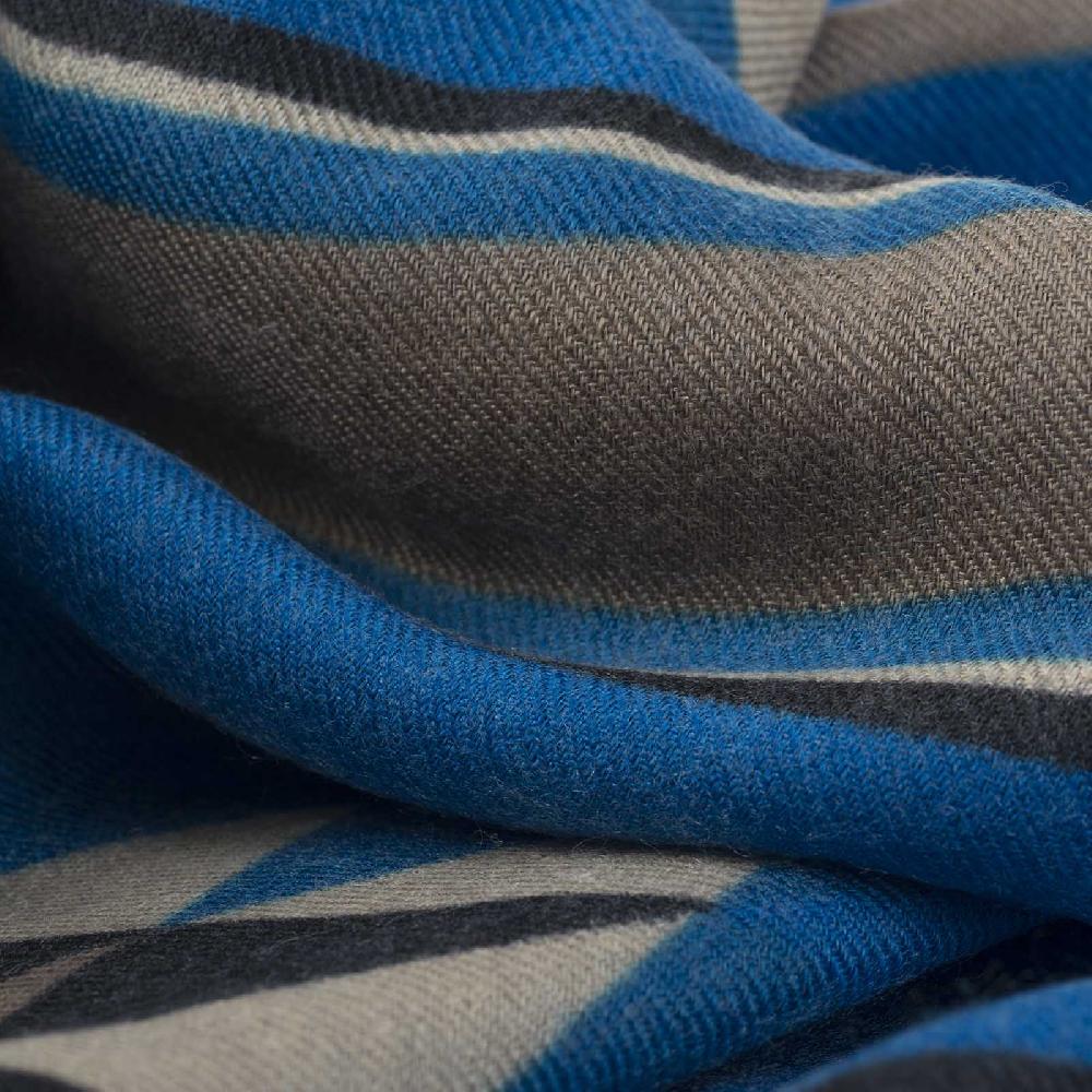 Rubinacci Sciarpa geometrico bluette Flash Sale