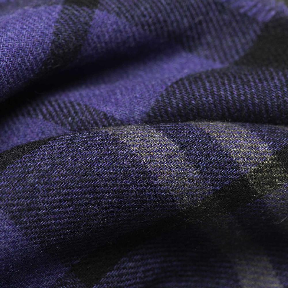 Rubinacci Sciarpa quadri verde e viola Black Friday