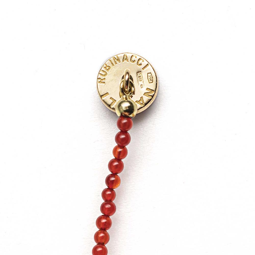 Rubinacci Bottone da bavero ruby in agata ambra Grandi sconti