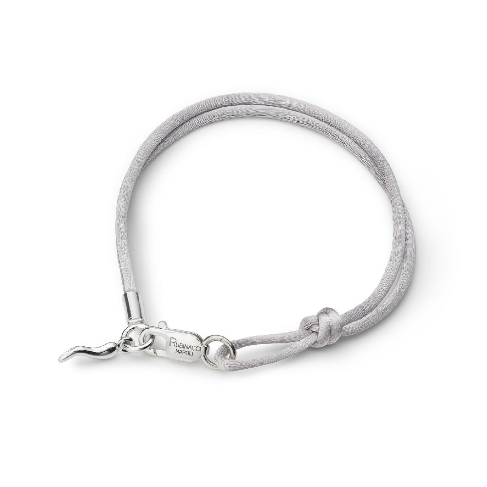Rubinacci Braccialetto ruby in seta perla Offerte speciali