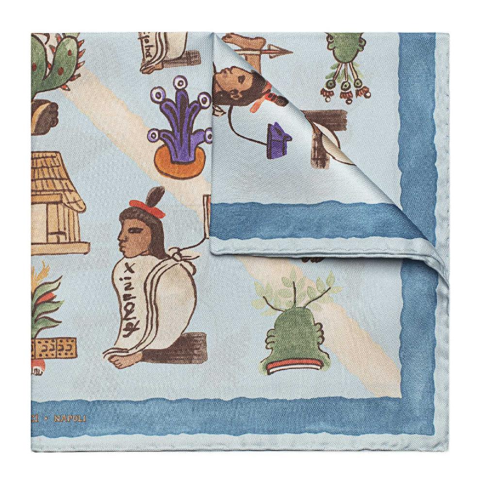 Rubinacci Foulard mendoza cielo Ritorno libero