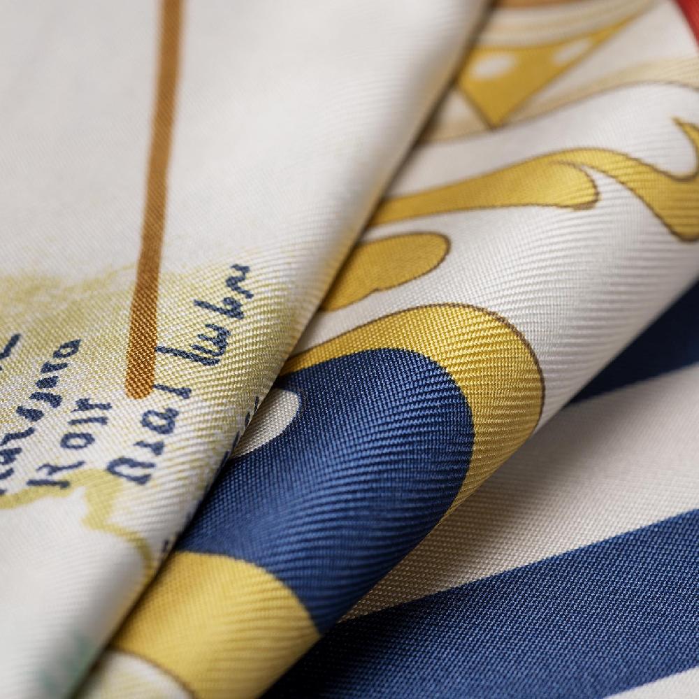 Rubinacci Foulard mediterraneo blu Ultimo giorno
