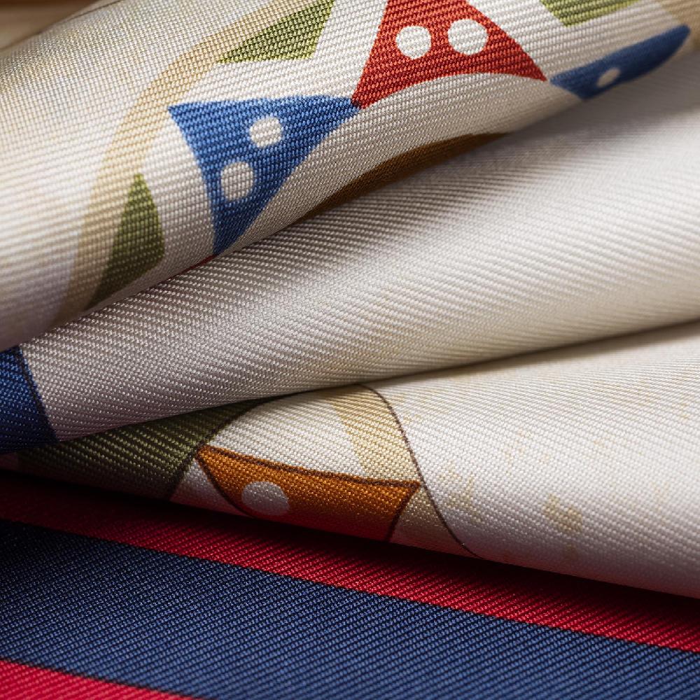 Rubinacci Foulard mediterraneo rosso Promozione temporanea