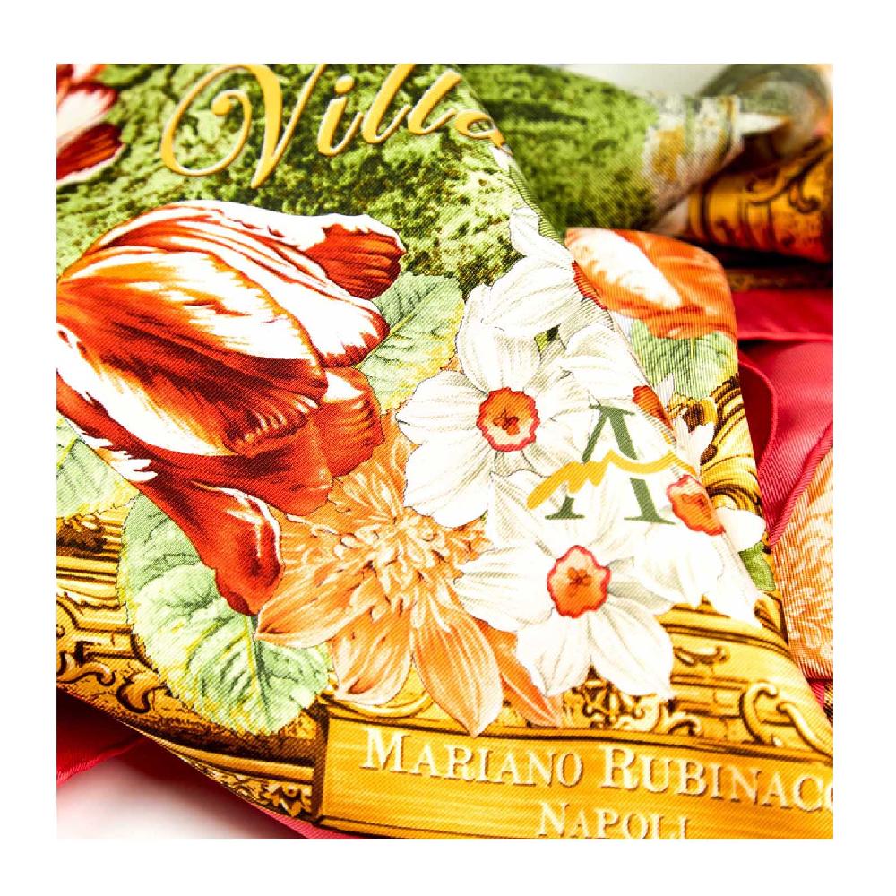 Rubinacci Foulard villa lucia corallo Fino al 60% di sconto