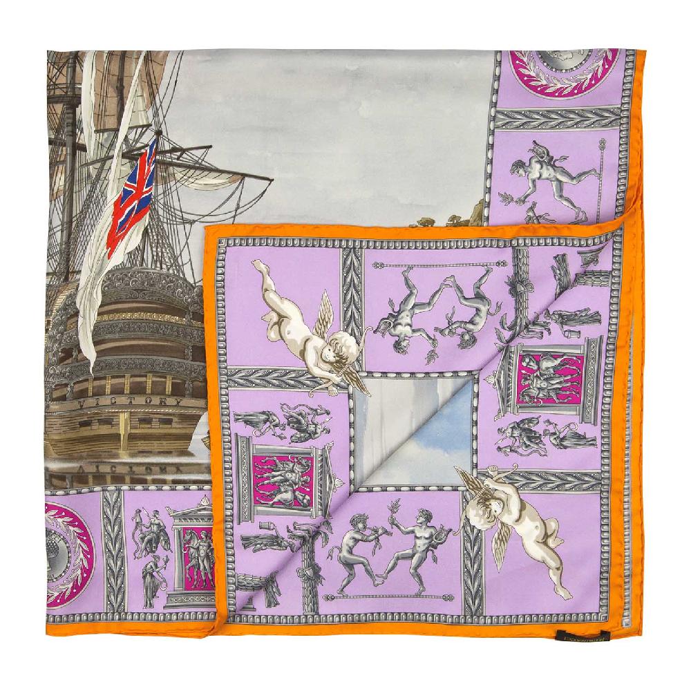 Rubinacci Foulard victory lilla-arancio Only for today