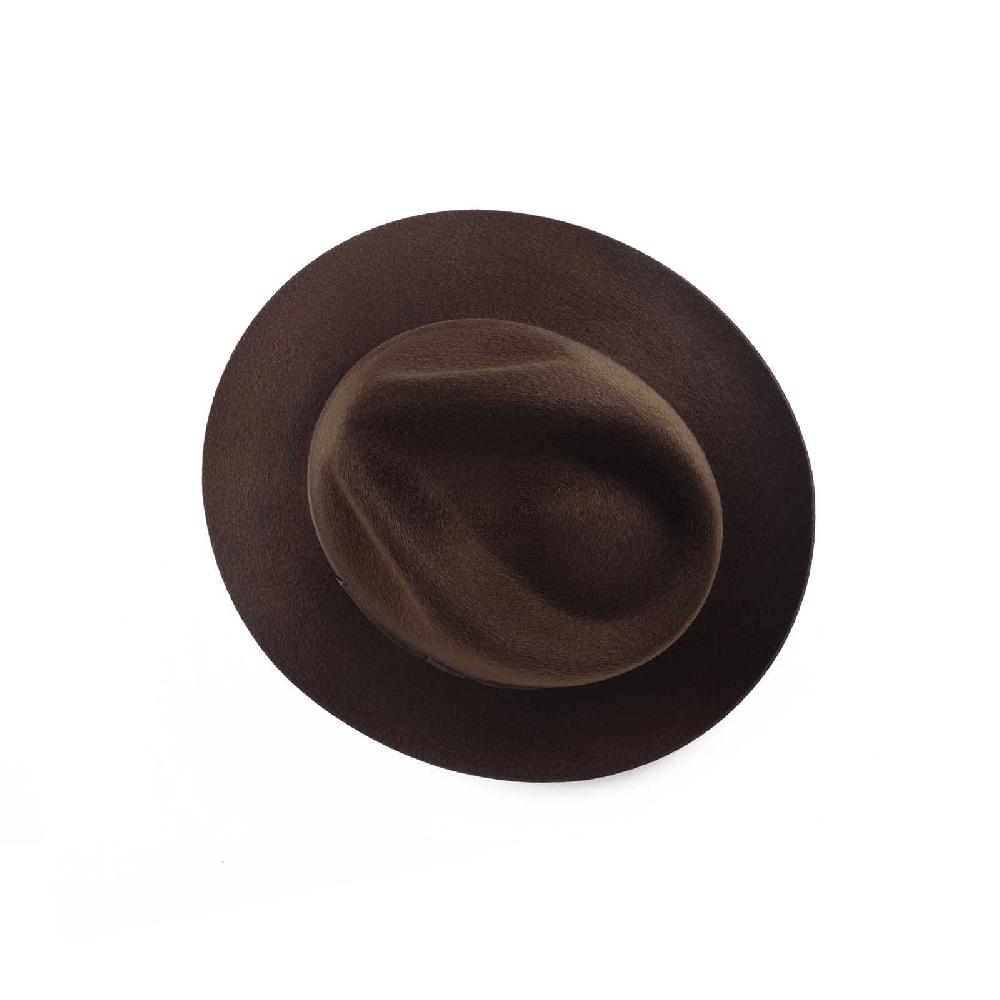 Rubinacci Fedora in cashmere testa di moro Soddisfazione Garantita