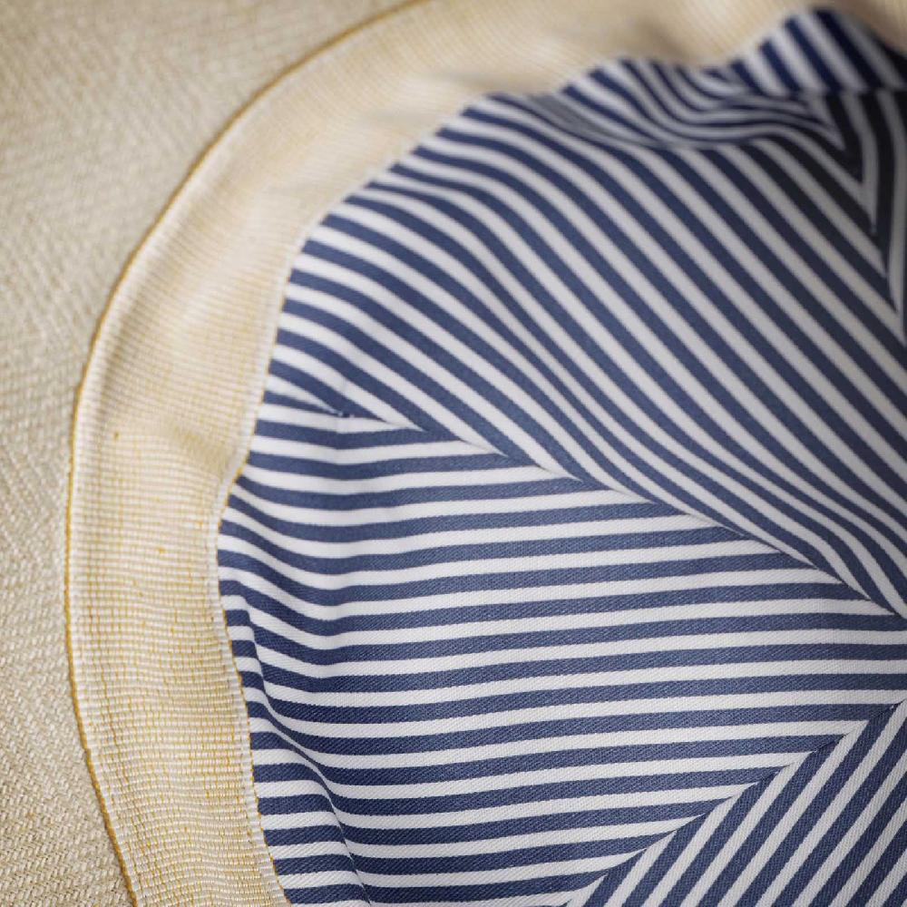 Rubinacci Cappello baseball in lino beige Consegna Veloce