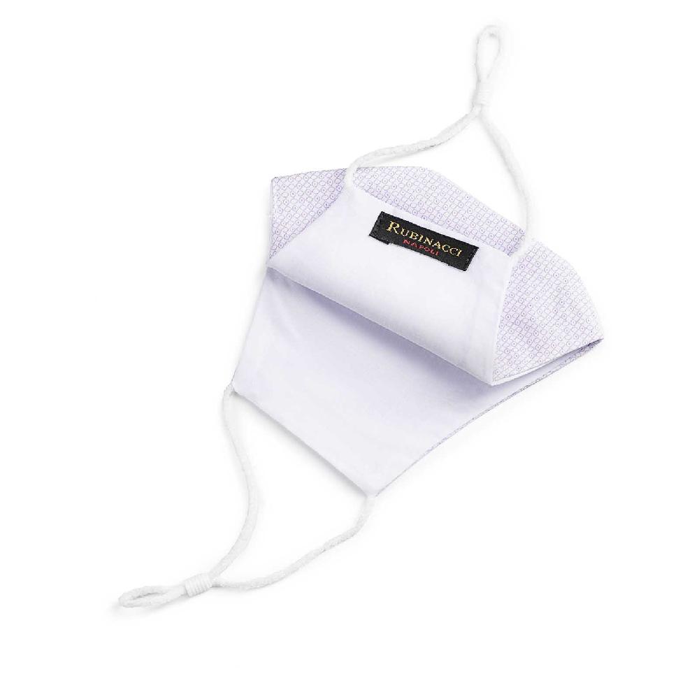 Rubinacci Mascherina Viroblock bianco e lilla Convenienza