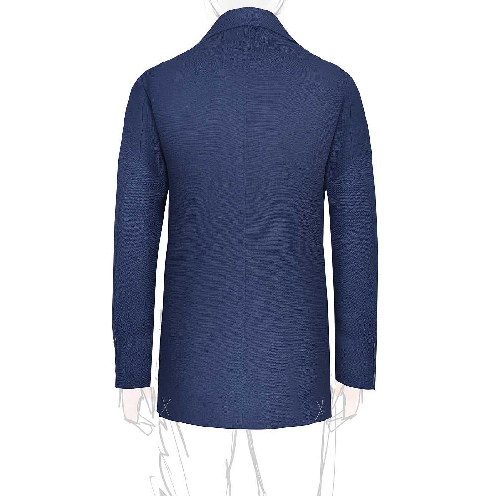 Rubinacci Giacca in lana blu super leggera Offerta Anniversario