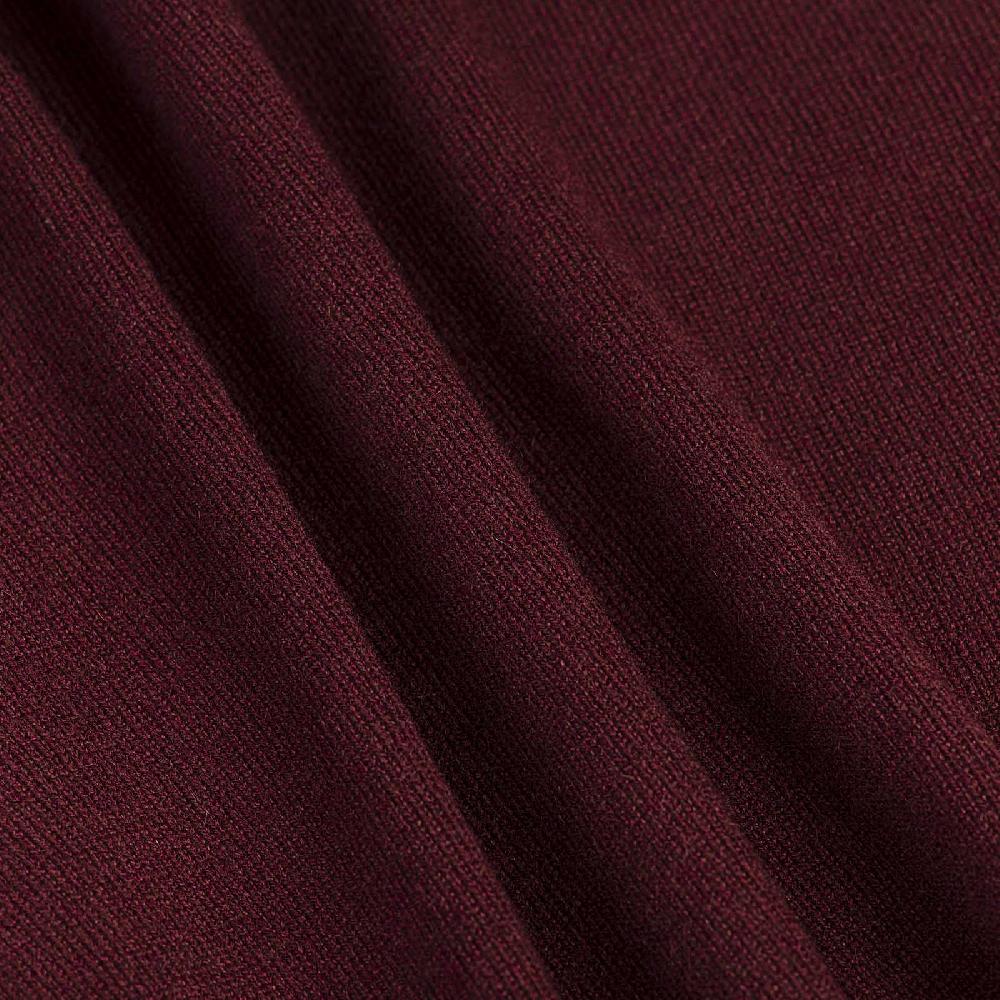 Rubinacci Girocollo in cashmere bordeaux Offerta migliore