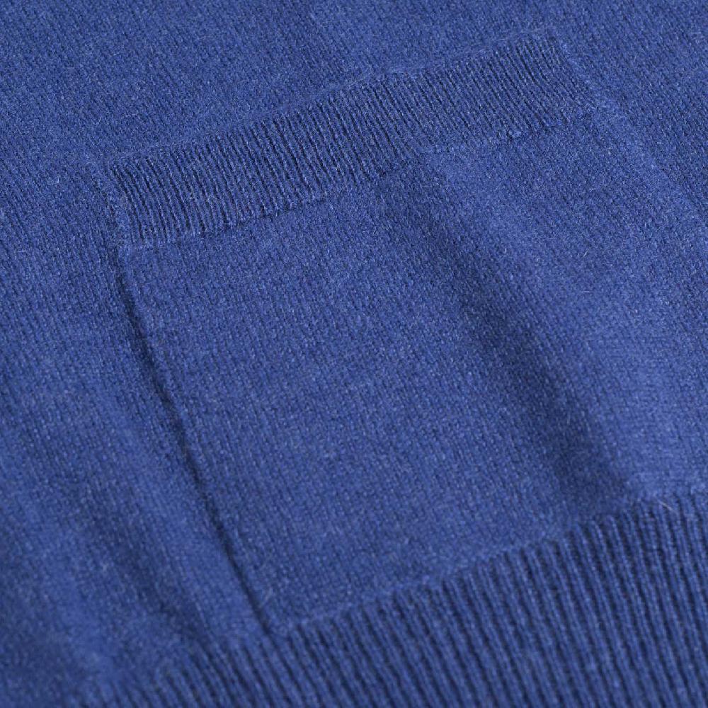 Rubinacci Gilet in cashmere ceruleo Latest fashion