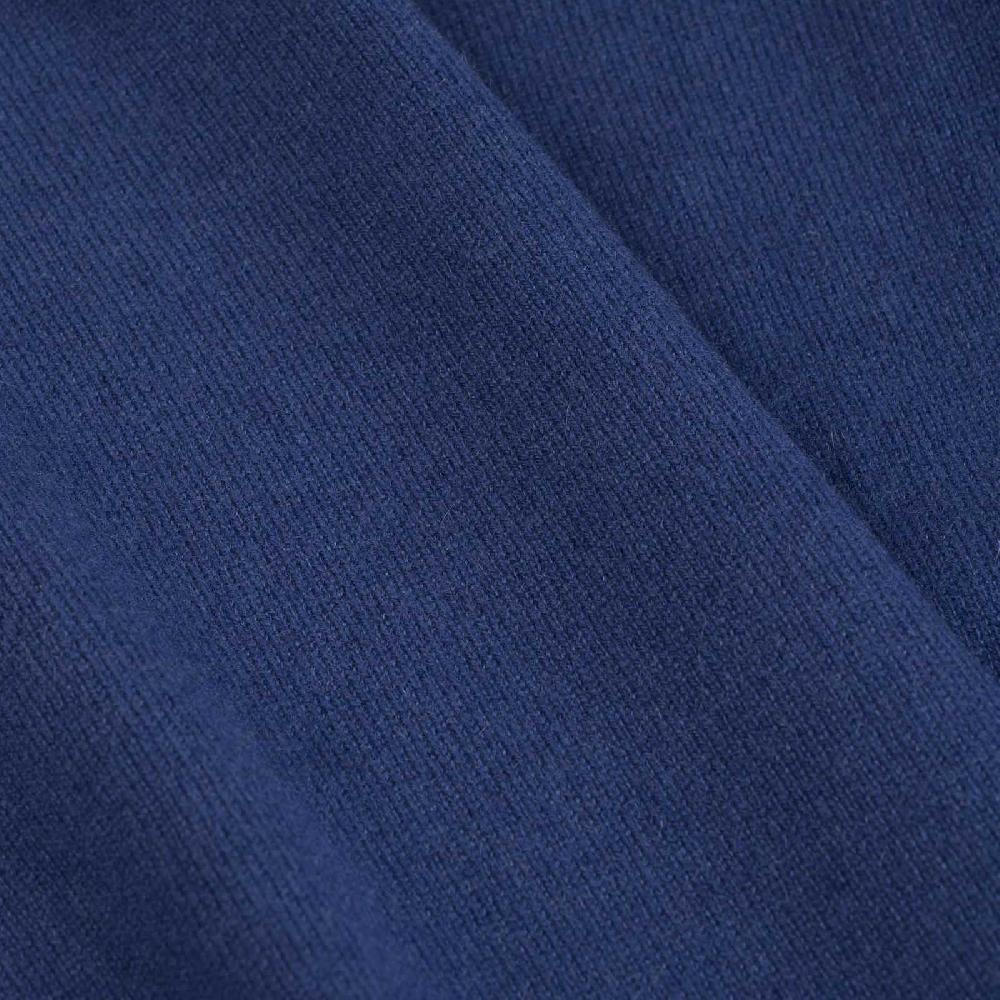 Rubinacci Girocollo in cashmere ceruleo Grandi sconti