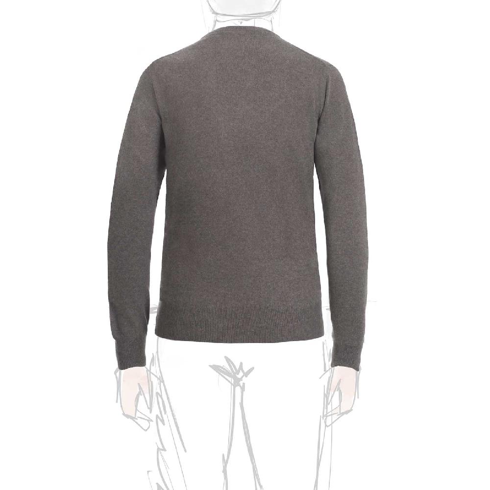 Rubinacci Girocollo in cashmere tortora Nuovi prodotti