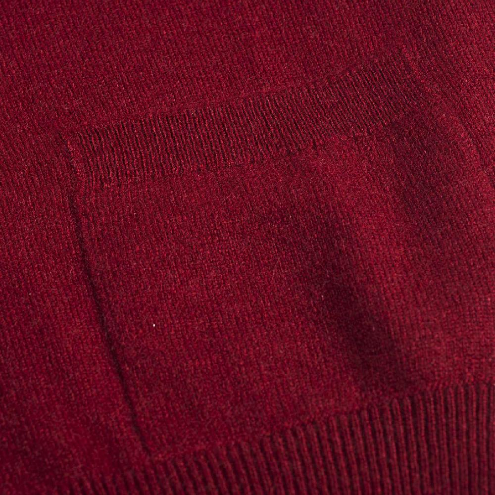 Rubinacci Gilet in cashmere bordeaux chiaro Bestseller