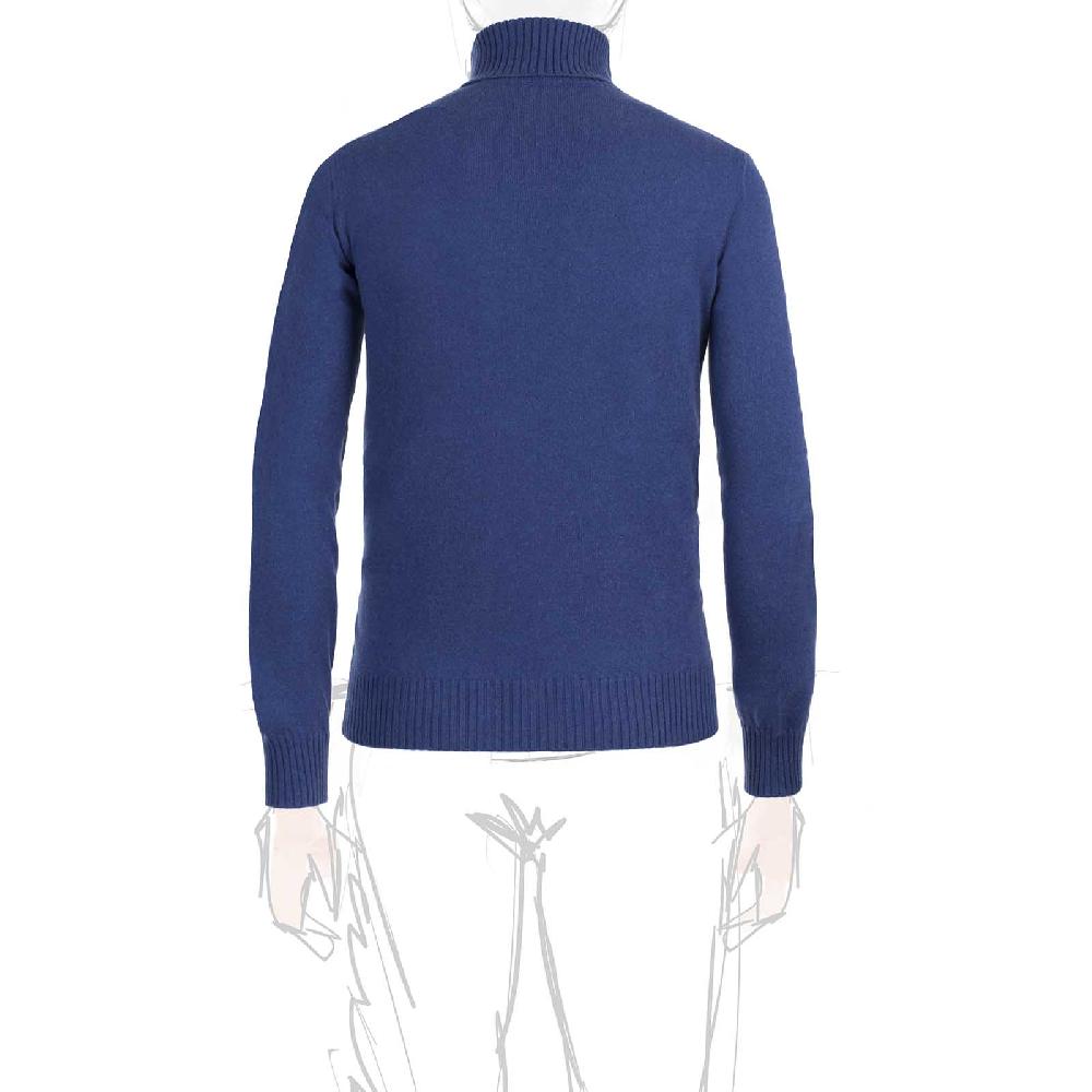 Rubinacci Collo alto cashmere ceruleo Offerte giornaliere