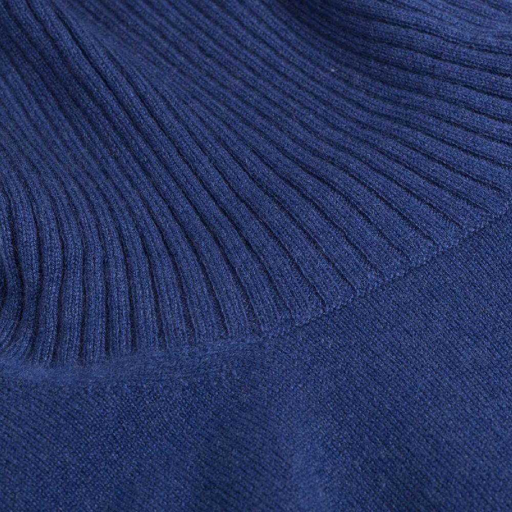 Rubinacci Collo alto cashmere ceruleo Offerte giornaliere
