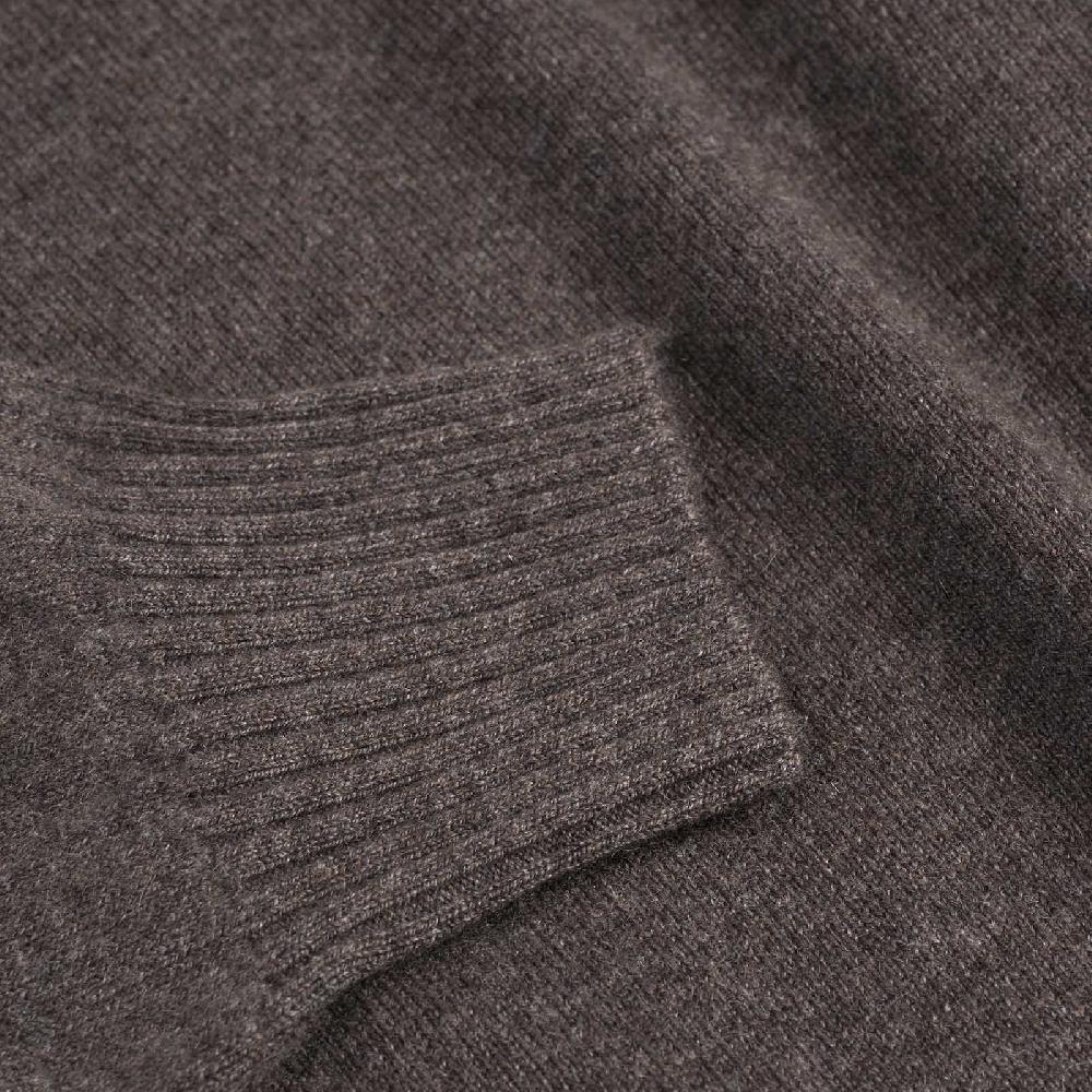 Rubinacci Collo alto cashmere tortora Offerte speciali