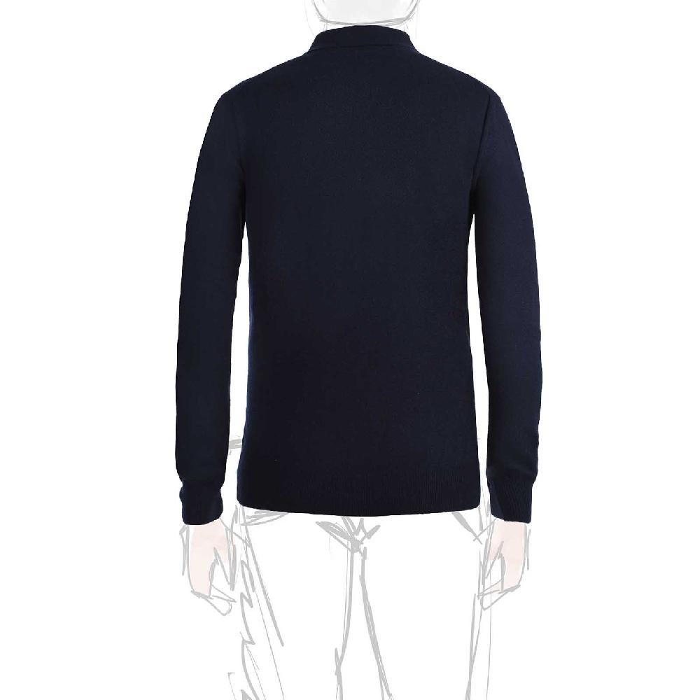 Rubinacci Polo in cashmere blu navy Prezzo basso