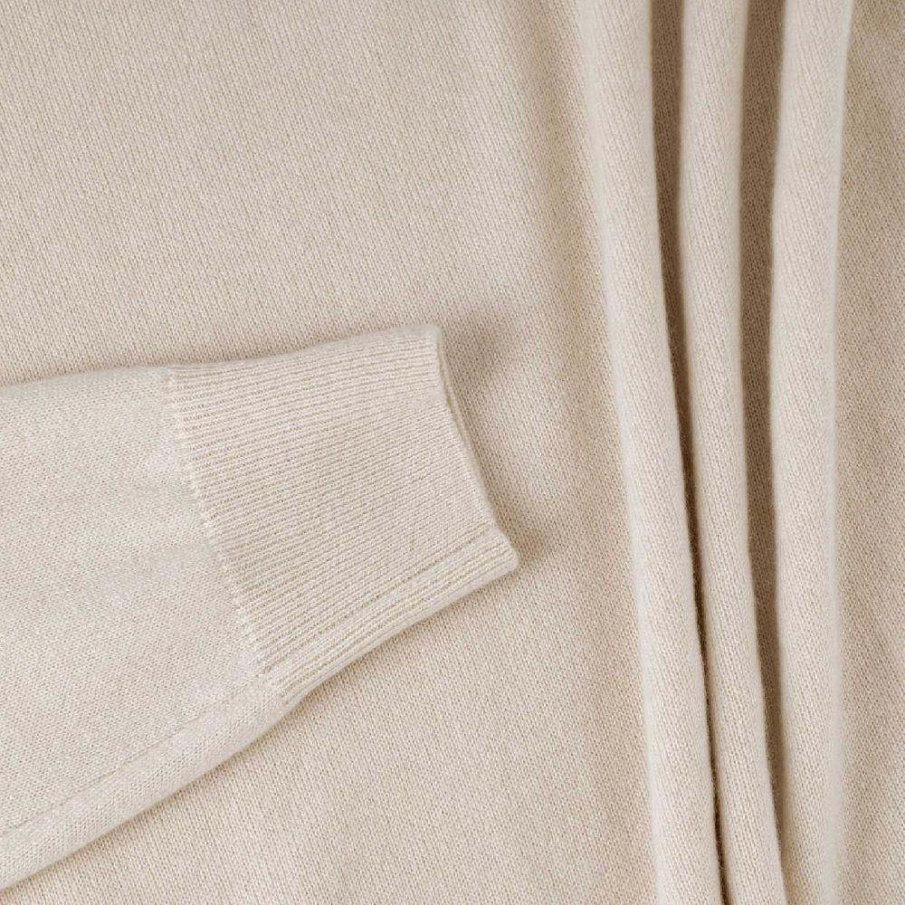 Rubinacci Polo in cashmere panna Offerta settimanale