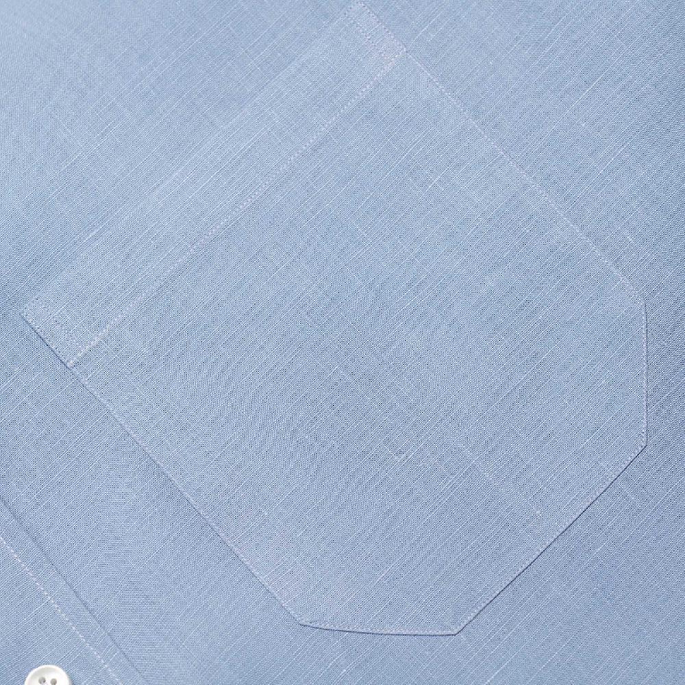 Rubinacci Camicia lino azzurra Ultimo giorno