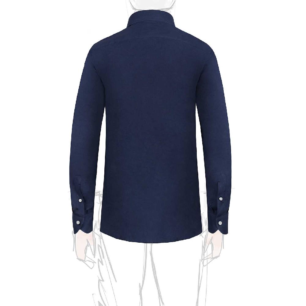 Rubinacci Camicia lino bluette Promozione temporanea