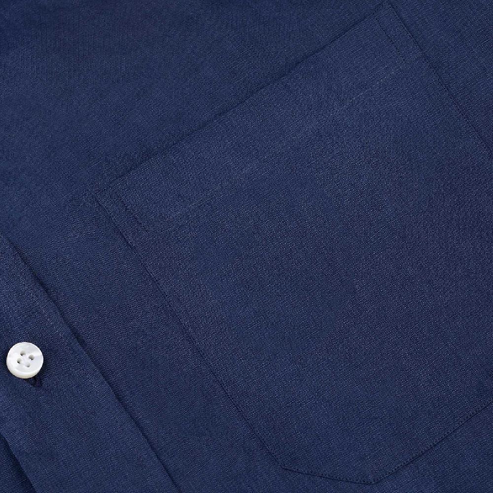Rubinacci Camicia lino bluette Promozione temporanea