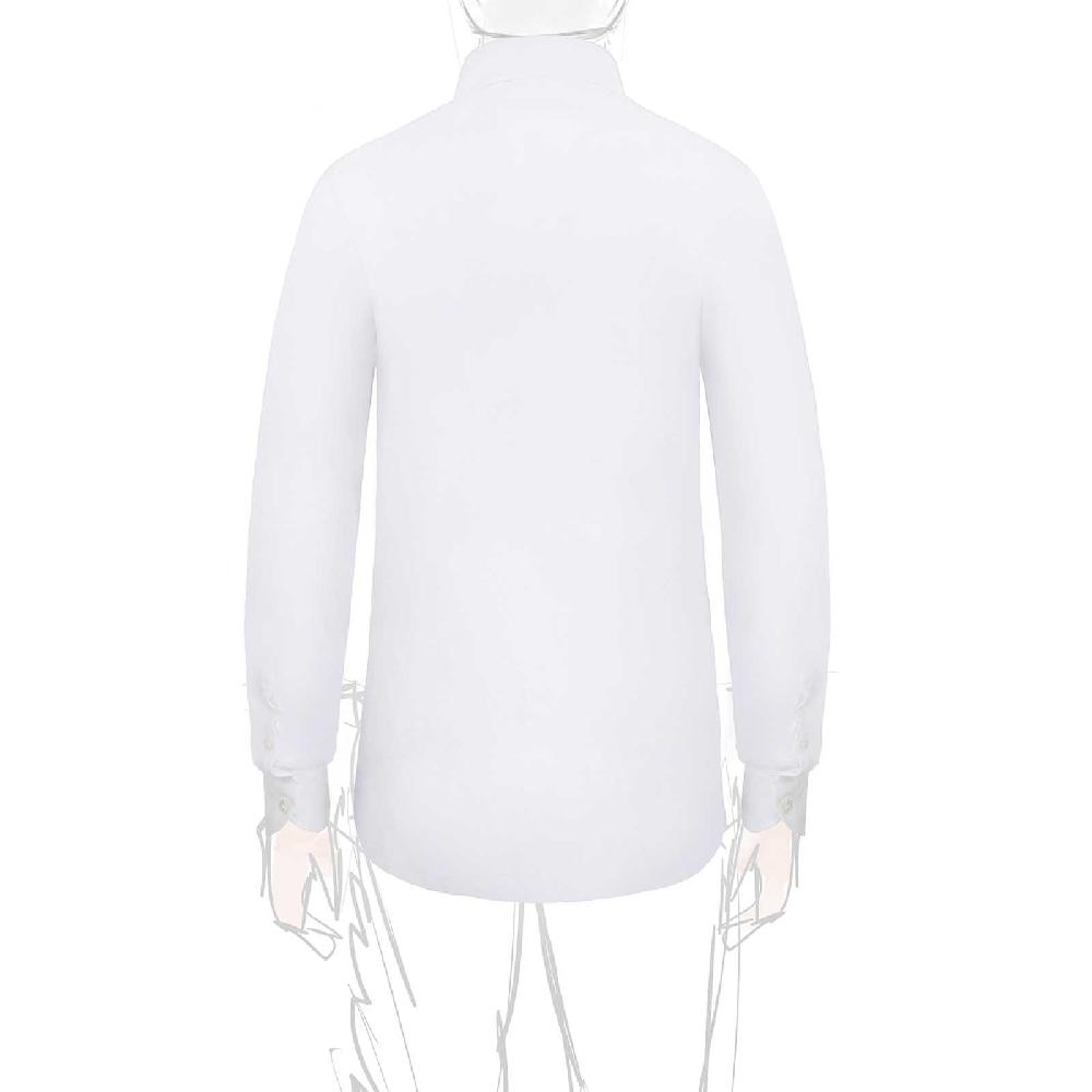 Rubinacci Camicia lino bianca Fino al 50% di sconto
