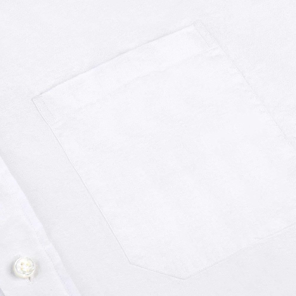 Rubinacci Camicia lino bianca Fino al 50% di sconto
