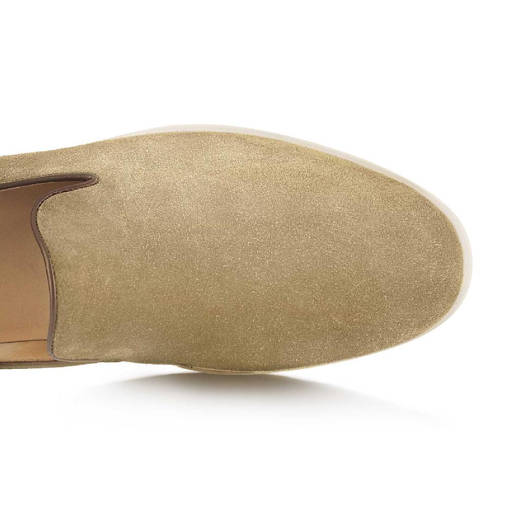 Rubinacci Sailing shoes beige Super sconto