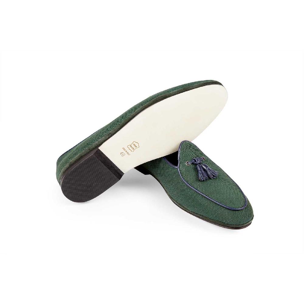 Rubinacci Marphy juta verde Officina