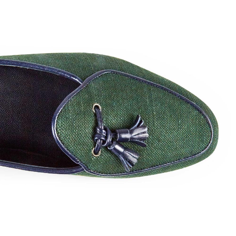 Rubinacci Marphy juta verde Officina