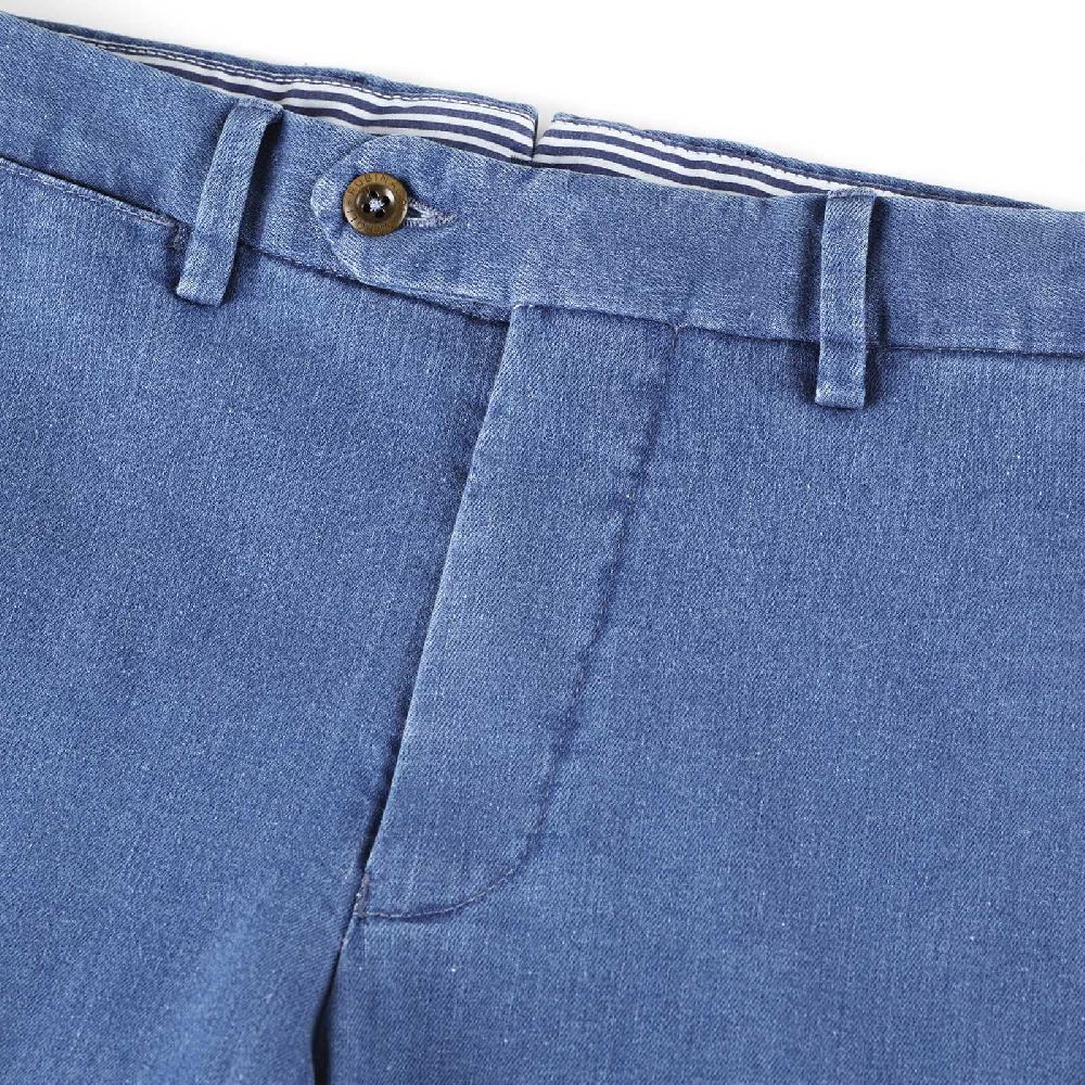 Rubinacci Pantalone in cotone jeans 4 stagioni Limitato a 3 giorni
