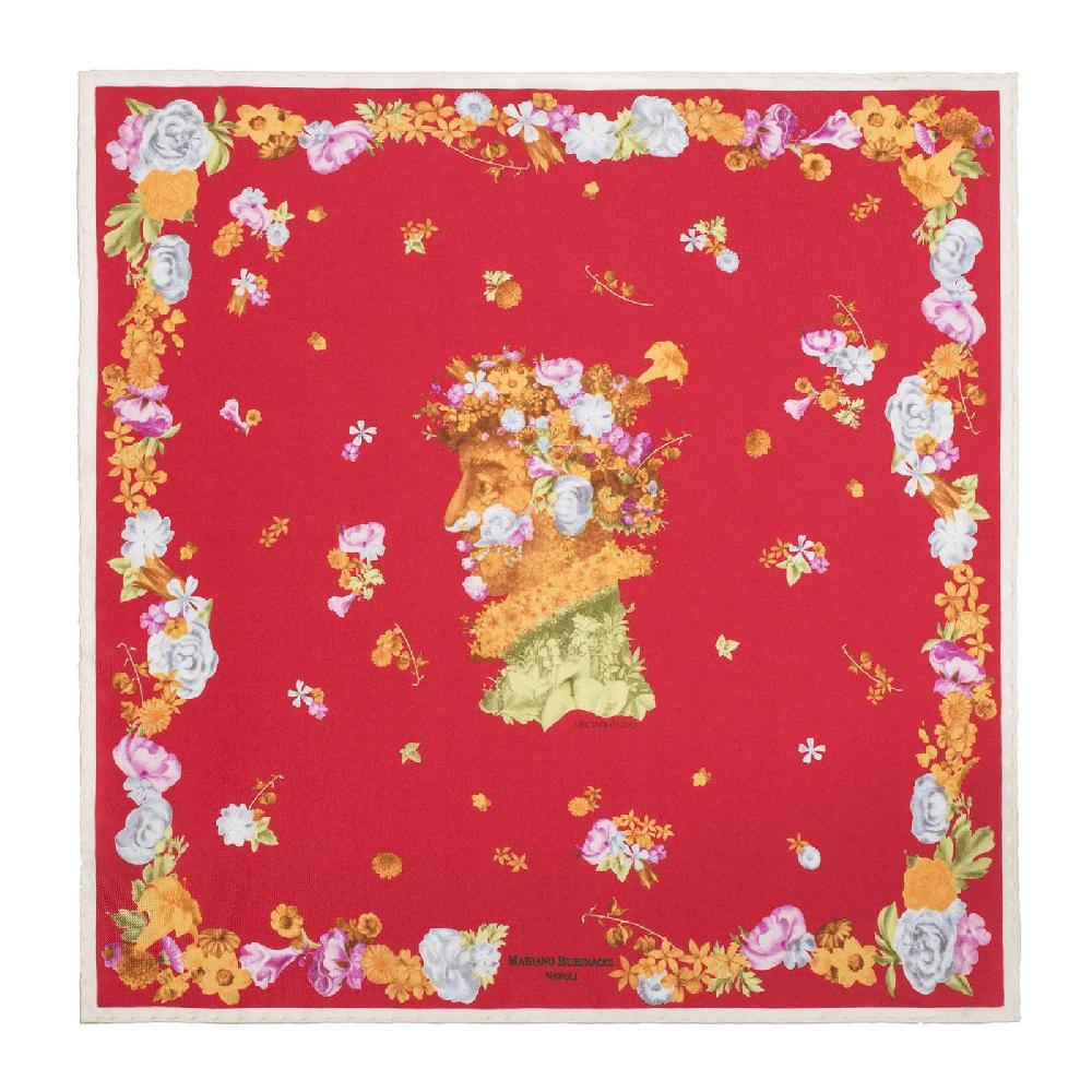 Rubinacci Pochette arcimboldo fragola