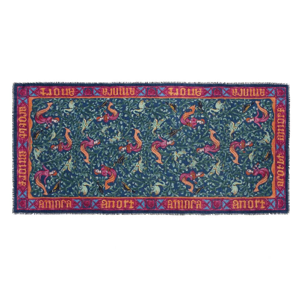 Rubinacci Sciarpa amor blu Vendita Calda