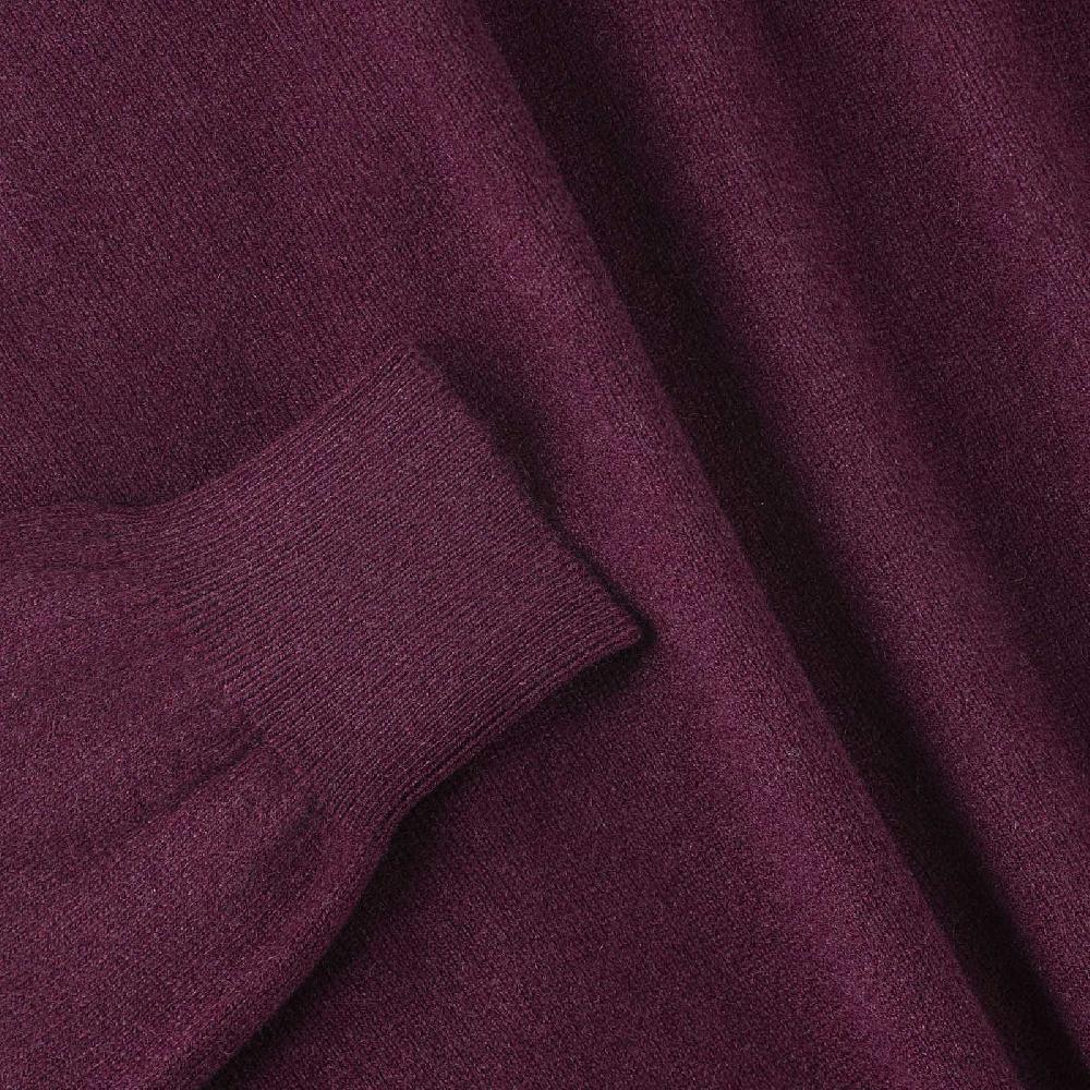Rubinacci Polo in cashmere vino Bestseller
