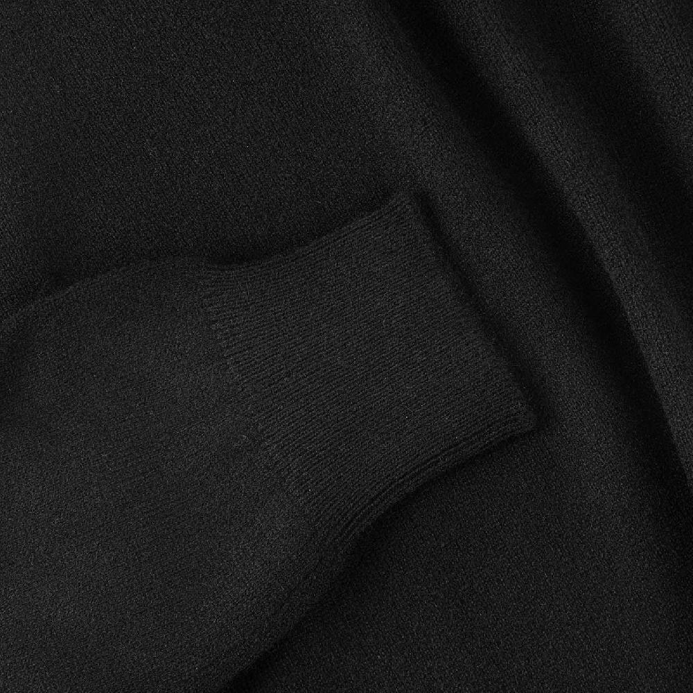 Rubinacci Polo in cashmere nero Offerte stagionali